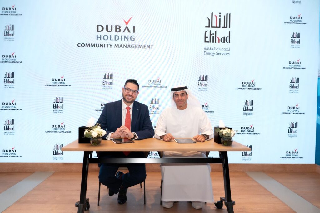 تعاون بين دبي القابضة لإدارة المجمعات و”الاتحاد إسكو” لتعزيز كفاءة الطاقة بمجمعات دبي السكنية