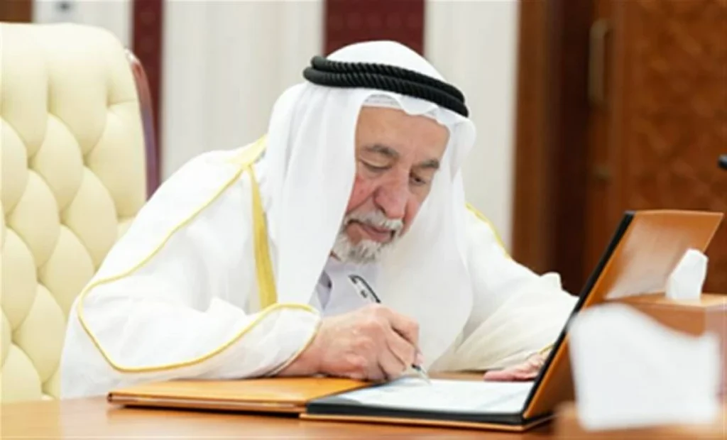 سلطان يعتمد الهيكل التنظيمي لـ«موارد الشارقة»